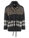 Brunello Cucinelli Knit Cardigan Sweaters And Cardigans Multicolor In Gray