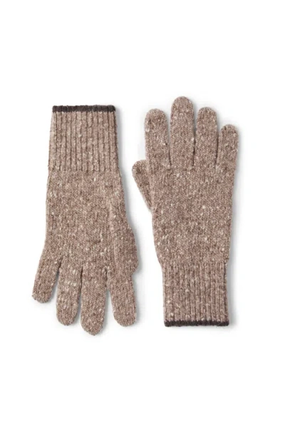 BRUNELLO CUCINELLI BRUNELLO CUCINELLI KNIT GLOVES