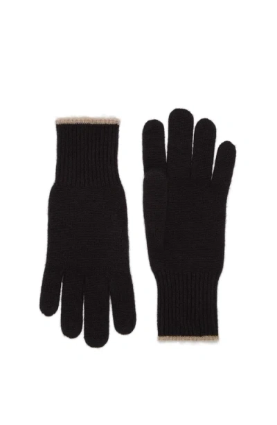 BRUNELLO CUCINELLI BRUNELLO CUCINELLI KNIT GLOVES