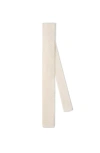 Brunello Cucinelli Knitted Silk Tie In Neutral