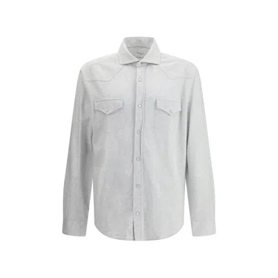 BRUNELLO CUCINELLI KNIT SHIRT