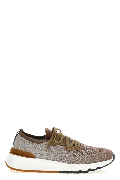 BRUNELLO CUCINELLI BRUNELLO CUCINELLI KNIT SNEAKERS