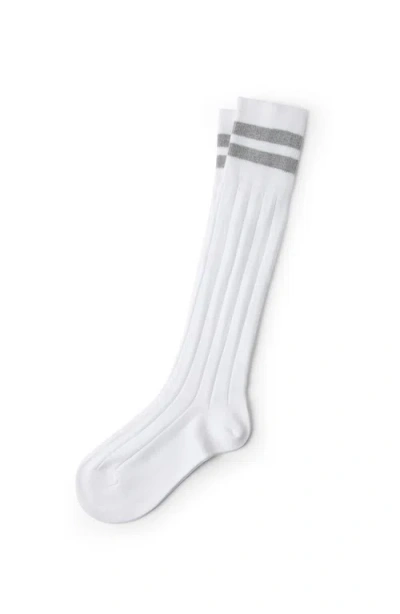 Brunello Cucinelli Knit Socks In White