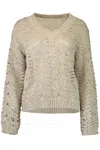 Brunello Cucinelli Knit Sweater In Nude