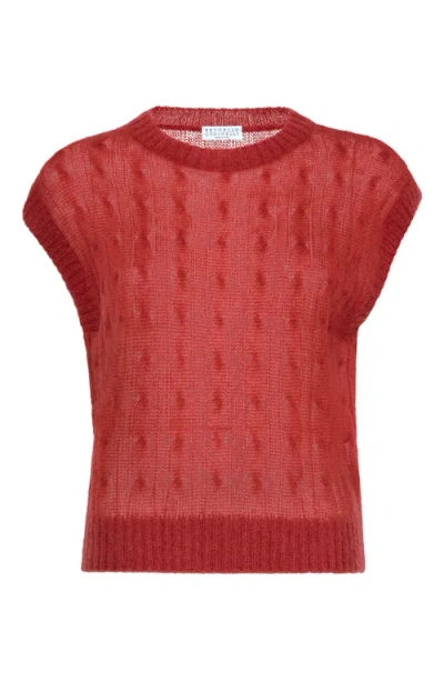 BRUNELLO CUCINELLI BRUNELLO CUCINELLI KNIT T-SHIRT
