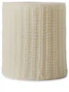 Brunello Cucinelli Knit-texture Lantern Candle In 中性色