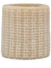 Brunello Cucinelli Knit-texture Lantern Candle In Neutrals
