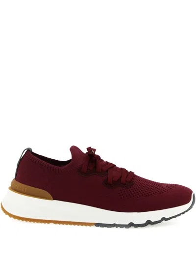 BRUNELLO CUCINELLI KNIT-UPPER SNEAKERS