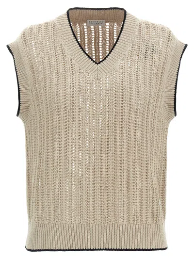 BRUNELLO CUCINELLI KNIT VEST