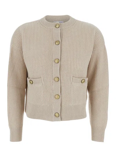 BRUNELLO CUCINELLI KNITTED CARDIGAN