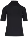 Brunello Cucinelli Knitted Cashmere-silk Blend Top In Black
