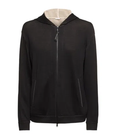 Brunello Cucinelli Knitted Hooded Hoodie