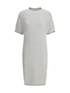Brunello Cucinelli Women Knitted Midi Dress