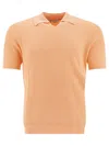 Brunello Cucinelli Collared Polo Shirt Ribbed Texture