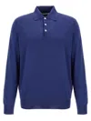 BRUNELLO CUCINELLI KNITTED POLO SHIRT