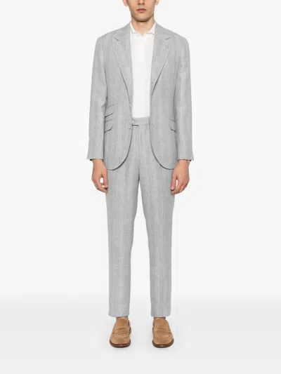Brunello Cucinelli 2pc Wool Suit In Multi