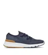 Brunello Cucinelli Knitted Runner Sneakers In Multicolor