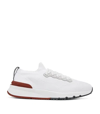 BRUNELLO CUCINELLI KNITTED RUNNER SNEAKERS