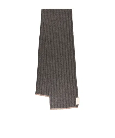 BRUNELLO CUCINELLI KNITTED SCARF