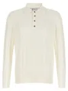 BRUNELLO CUCINELLI KNITTED SHIRT POLO