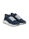 Brunello Cucinelli Runners In Wool Knitwear In Blue
