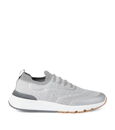 BRUNELLO CUCINELLI KNITTED SNEAKERS