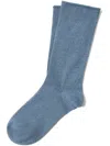 Brunello Cucinelli Knitted Socks In 蓝色