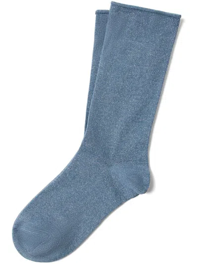 Brunello Cucinelli Knitted Socks In 蓝色