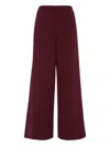 Brunello Cucinelli Wool Pants In Red