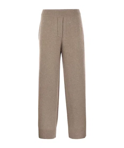 BRUNELLO CUCINELLI KNITTED TROUSERS