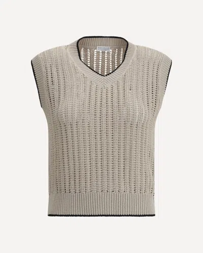 BRUNELLO CUCINELLI KNITTED VEST