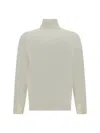 Brunello Cucinelli Turtleneck Sweater In White