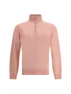 Brunello Cucinelli Cashmere Sweater In Pink