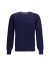 Brunello Cucinelli Virgin Wool-cashmere Crew Neck Jumper