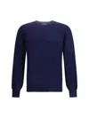 Brunello Cucinelli Virgin Wool-cashmere Crew Neck Jumper