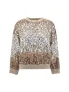 Brunello Cucinelli Women Mohair Sweater In Multi