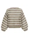 Brunello Cucinelli Sweaters Beige Freddo In Brown
