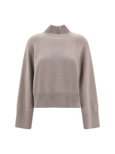 Brunello Cucinelli Knitwear In Silver