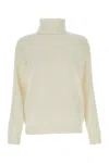 Brunello Cucinelli Knitwear Turtleneck Long Sleeves Ribbed Cuffs In C159