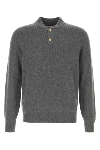 Brunello Cucinelli Knitwear In Gray
