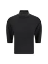 Brunello Cucinelli Cashmere Turtleneck With Monili Detail In Grey