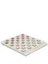 Brunello Cucinelli Krion® Draughts Set In White