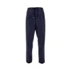Brunello Cucinelli L Leisure Fit Pants In Blue
