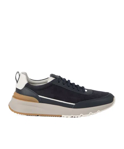 BRUNELLO CUCINELLI LACE-UP SUEDE SNEAKERS
