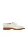 Brunello Cucinelli Brogue Shoes  Men Color Beige In Ivory