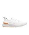 Brunello Cucinelli Leather Sneakers In White
