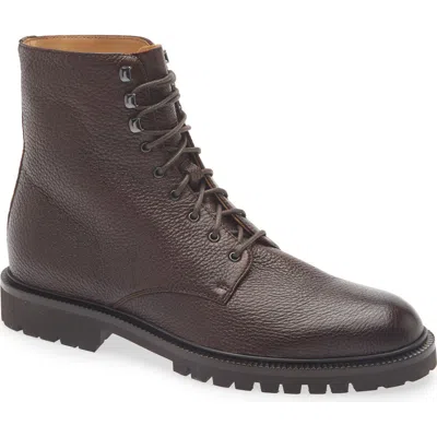 Brunello Cucinelli Lace-up Boot In Brown