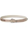 Brunello Cucinelli Adjustable Western-style Leather Belt