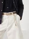 Brunello Cucinelli Adjustable Western-style Leather Belt