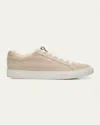 Brunello Cucinelli Lamb Shearling Fur-lined Low-top Sneakers In Beige